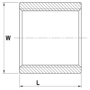 Bridas EN 10241, Acoplamiento NPS 3/4 DN 20 mm, Paquete de 10 - Product Image 3