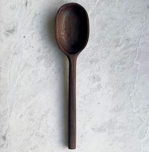 Cuillère en bois de haute qualité, petite, polie miroir, à long manche, pour la cuisine, le mélange du sel, du sucre, des épices, des assaisonnements, ustensiles de cuisine - Product Image 4