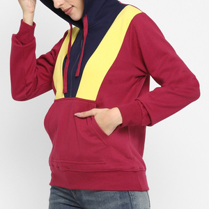 Sweat à capuche zippé classique pour femme avec logo imprimé sur le devant, automne/hiver, chaud, décontracté, léger, streetwear - Product Image 3