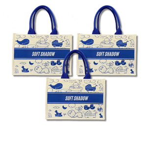 Sac fourre-tout en toile de jute écologique personnalisé, grand format, avec poignée en corde et fermeture éclair, pour cadeaux publicitaires - Product Image 5