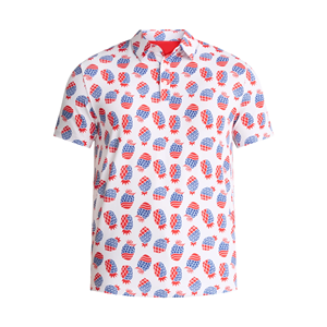 Polos de diseño de moda impresos para hombres de bajo precio, polos elegantes informales de tamaño de logotipo personalizado para hombres de Bangladesh - Product Image 3