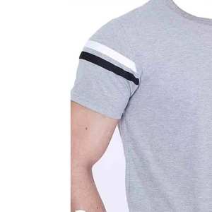 Conjunto Deportivo de Verano para Hombre, Camiseta y Pantalones Cortos de Algodón, Personalizado con Logotipo, para Correr, Gimnasio, Ajustado, Venta al Por Mayor 2026 - Product Image 2