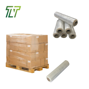 Rollo de película elástica de plástico PVC de gran venta, 50cm de ancho, dureza suave para alimentos, a prueba de manipulaciones, envoltura de palé Industrial fuerte - Product Image 5