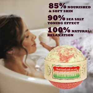 บาธบอมบ์ เบลล่า ดอนน่า กลิ่นหอมโรแมนติก ฟองฟู่ อาบน้ำสบู่ฟู่ ทำด้วยมือ ประสบการณ์จากธรรมชาติ ผลิตในลัตเวีย สหภาพยุโรป รับผลิตแบรนด์ส่วนตัว ขายส่ง - Product Image 4