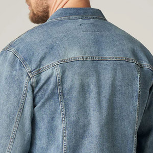 <b>Lightweight</b> & Breathable Material Top Manufacturer High Street <b>Denim</b> <b>Jacket</b> 100% Quality Quick Dry Men <b>Denim</b> <b>Jacket</b> For Adults - Product Image 6