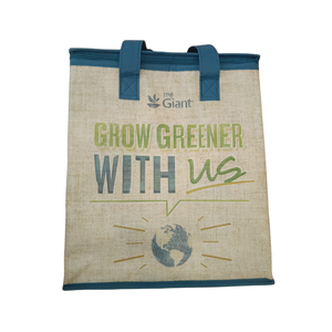 Bolsa térmica con cremallera ecológica aislada con asa de hombro duradera y reutilizable para un almacenamiento y transporte convenientes de alimentos - Product Image 1