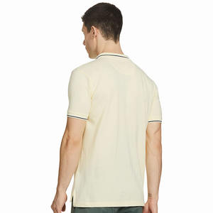 Polo para hombre al por mayor, jersey de media manga ajustado con cuello vuelto, Polo para hombre adulto con diseño y tamaño personalizados - Product Image 2