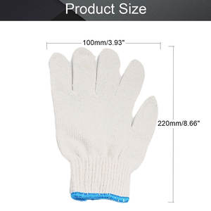 Hot Selling 10 Gauge Seamless <b>Knitted</b> <b>Gloves</b> Antistatic Nylon Cotton Work <b>Gloves</b> with Anti-Hot and Anti-Cut Features - Product Image 5