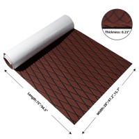 Tapis en mousse EVA à motif de design industriel moderne, résistant aux UV et antidérapant, accessoires d'extérieur pour terrasses de yachts et de bateaux.