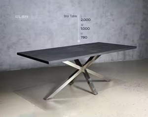 เฟอร์นิเจอร์สำนักงานที่บ้านสมัยใหม่ เฟอร์นิเจอร์ในร่มและกลางแจ้ง โต๊ะรับประทานอาหาร ห้องนั่งเล่น โต๊ะเครื่องแป้ง โลหะ ผู้ผลิตจากเวียดนาม โรงแรม ห้องครัว - Product Image 6