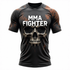 Mma personnalisé sublimé Rash Guards respirant Gym équipement d'entraînement pour les sports de combat et la performance athlétique vêtements personnalisés - Product Image 5