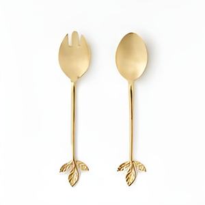 Juego de servidor de ensalada hecho a mano Vintage hecho a mano con calidad superior para vajilla de Hotel mesa y accesorios de decoración de boda - Product Image 2