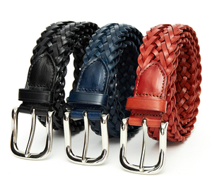 เข็มขัดหนังแท้ถักแบบใหม่ 100% สำหรับผู้หญิง - Product Image 6