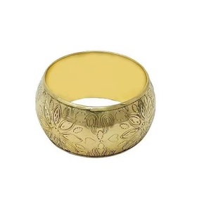 Moulage en fer de qualité supérieure Écologique Luxe Élégant Anneau de serviette de forme ovale Article ménager au prix de gros - Product Image 3