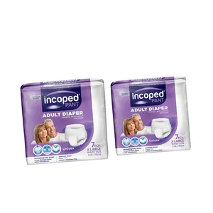 Wholesale Incoped Pant Unisex Adult Diaper Medium Large And Ex Large Size Unisex Adult Diaper at Lowest Price Big Adult Diaper