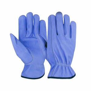 Guantes de Trabajo de Cuero de Grano Vacuno de Primera Calidad, Resistentes a la Abrasión, Protección para las Manos, Guantes Duraderos - Product Image 2