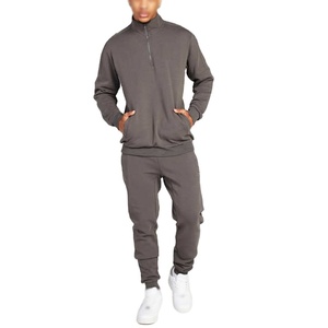 ชุดวอร์มซิปดีไซน์ใหม่สำหรับผู้ชาย ดีไซน์ทันสมัย สีพื้นแบบฟอกกรด ผ้าเนื้อเบา เหมาะสำหรับฤดูใบไม้ร่วง - Product Image 2