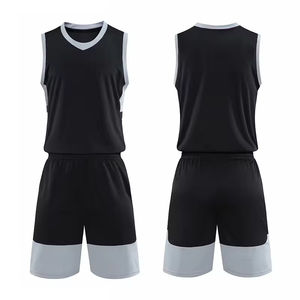 Dernier design, uniforme de basket-ball sur mesure, respirant, grande taille, vêtements de sport unisexe, 100% polyester, évacuation de l'humidité - Product Image 4