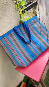 ถุงช้อปปิ้งทำจากพลาสติกโพลีโพรพิลีนรีไซเคิลแบบยั่งยืนเป็นมิตรกับสิ่งแวดล้อมทำจากอินเดียจำนวนมากรีไซเคิล - Product Image 4