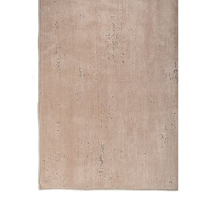 Tapis Kavi en laine et soie de bambou, grande surface, noué à la main, couleur unie, rectangulaire, pour la maison et le couloir - Modèle Esk-325(Fr) - Product Image 4