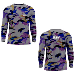 Camiseta Deportiva de Alto Rendimiento para Hombre, Personalizada, de Alta Calidad, Talla Grande 50+, Protección UV, Secado Rápido, Impresión por Sublimación, OEM, Manga Larga, para Pesca - Product Image 5