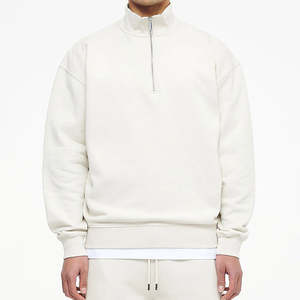 Sudadera Cómoda de Forro Polar Grueso con Media Cremallera para Hombre y Mujer, Sudadera de Manga Larga con Forro Polar Ondulado - Product Image 1