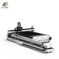 Cortadora Láser Certificada CE ISO 1530 4020 6020 6025, 2000w 6000w 12000w, Sistema Cypcut, Máquina de Corte Láser de Fibra para Placas y Tubos