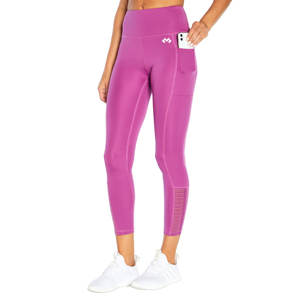 Mallas de Yoga lisas de cintura alta para mujer de alta calidad, mallas deportivas suaves elásticas de secado rápido sin costuras - Product Image 1