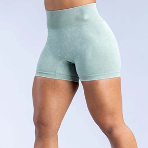 Shorts de course pour femmes respirants d'été à taille haute 100% coton avec logo personnalisé Prix bas du Pakistan - Product Image 4