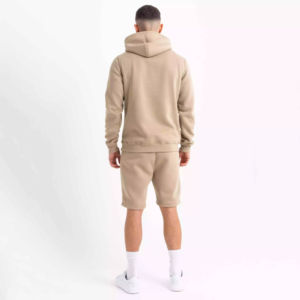Conjunto Deportivo de Dos Piezas, Pantalones Cortos de Felpa Personalizados de Alta Calidad, Sudadera con Capucha, Conjunto Deportivo Unisex para Hombre - Product Image 2