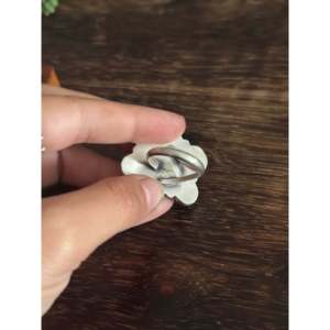 Travis Jim <b>Adjustable</b> Dragonfly Cluster <b>Ring</b> Spiny Oyster & Sterling Silver for Gift Occasions - Product Image 5