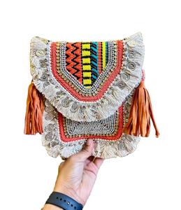 Sacs à main tribaux embrayages de style gitan pour femmes et filles sac à main de soirée par LUXURY CRAFTS - Product Image 1