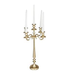 Aluminum Metal Tapered 5 Plate <b>Candelabra</b> - Product Image 1