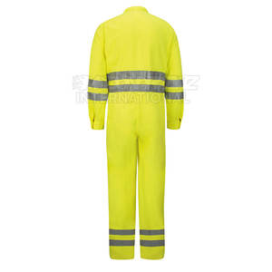 Pakistán hizo logotipo personalizado de alta calidad de alta visibilidad trabajo Mono transpirable venta en línea - Product Image 2