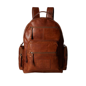 2023 New Luxury Stylish Genuine Leather <b>Laptop</b> <b>Backpack</b> Durable Water Resistant Zipper Panelled Designed Exclusively <b>for</b> <b>Women</b> - Product Image 3