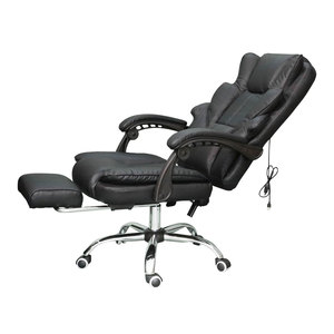เก้าอี้สำนักงานปรับเอนได้สำหรับผู้หญิงสุดหรูพร้อมที่วางเท้า - Product Image 1