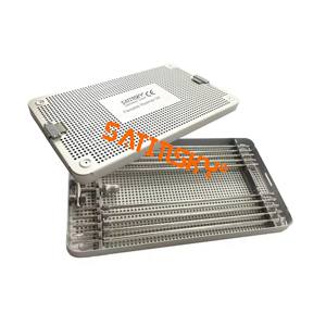 Caja de alambre Kirschner, caja de instrumentos ortopédicos, contenedor, equipo veterinario, pin, implantes para mascotas, fabricado con AISI 420 - Product Image 5