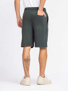 Pantalones Cortos de Algodón 100% Duraderos, Color Verde, Talla Grande para Hombre, Pantalones Cortos Casuales de Verano para Playa, ODM OEM, Pantalones Cortos Lisos con Logotipo Personalizado para Hombre - Product Image 2