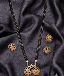 Elegant Antique Necklace Featuring Designer High Polish Ethnic <b>Jewellery</b> for <b>Women</b> Ideal for Traditional Festive Occasions - Product Image 1