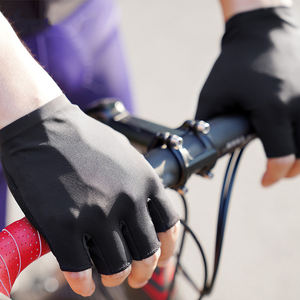 2024 High Quality <b>Light</b> Weight New Design Half <b>Fingers</b> Coverage Customized Logo Cycling Gloves On Sale - Product Image 3