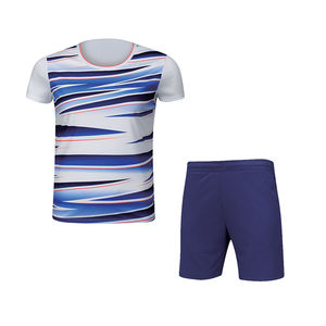 Wholesale Latest Design Custom Logo High Quality Unisex Tennis Uniform 100% Polyester Fabric Sports Clothing - Product Image 1