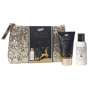 Lussuoso Set da Bagno Dorato con Strass, Kit per la Cura del Corpo - Product Image 1