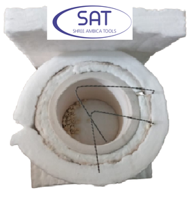 Machines de fusion de métaux de haute qualité SAT pour l'industrie de la bijouterie utilisant un creuset de taille personnalisée rendant le four de fusion efficace - Product Image 2