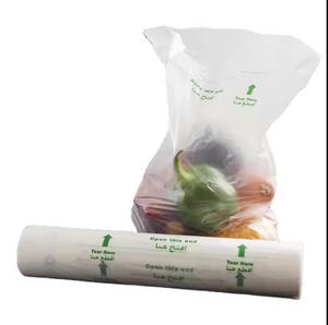 Bolsas de plástico de grado alimenticio de tamaño personalizado bolsa de plástico transparente para frutas y verduras - Product Image 3