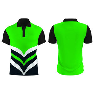 เสื้อโปโลสำหรับผู้ชายเสื้อกีฬาพิมพ์ลายโลโก้แบบซับลิเมชันสไตล์ลำลองเสื้อยืดกอล์ฟขายส่ง - Product Image 5