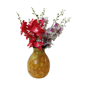 Florero de cristal para mesa, centro de mesa decorativo hecho a mano, personalizado, 2023 - Product Image 5