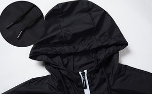 Veste coupe-vent d'hiver enduite de haute qualité, durable, légère, avec logo personnalisé, séchage rapide, imperméable et écologique pour - Product Image 6