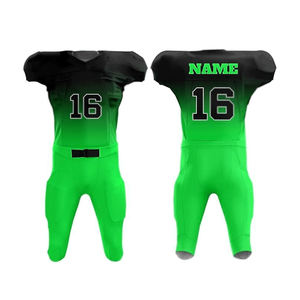 Ropa de entrenamiento Conjunto de uniforme deportivo al aire libre de mejor tamaño Camisetas de fútbol americano Camiseta de fútbol americano para hombres - Product Image 2