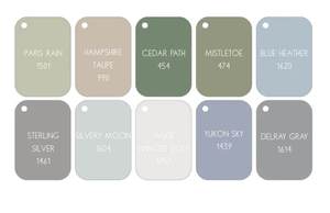 พรมอูชักแบบเรียบง่าย ทำมือจากขนสัตว์ สีเทาอ่อนและโทนสีพาสเทลอ่อนๆ 1 ชิ้น ขนาด 8x12 และ 8x10 - Product Image 6