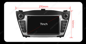 MEKEDE 7 pollici Pantalla Carro 360 di navigazione Audio Stereo <span class=keywords><strong>Car</strong></span>-play multimediale per <span class=keywords><strong>Hyundai</strong></span> Tucson 2lm <span class=keywords><strong>IX35</strong></span> 2009-2015 - Product Image 2